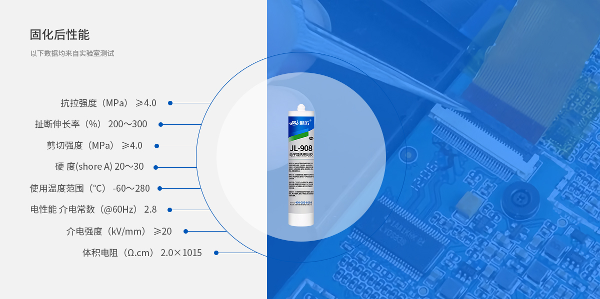 電子膠粘劑產品參數
